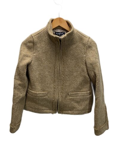 商品画像：テーラードジャケット/--/ツイード/BEG/無地 1