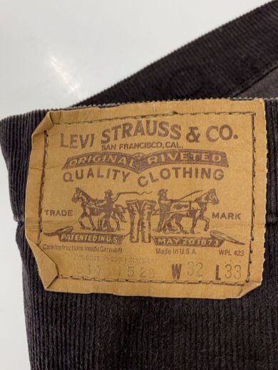 商品画像：517/80s/42TALON/ボタン裏515/ペイントカスタム/ボトム/32/コーデュロイ/BRW 4