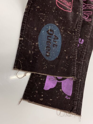 商品画像：517/80s/42TALON/ボタン裏515/ペイントカスタム/ボトム/32/コーデュロイ/BRW 6