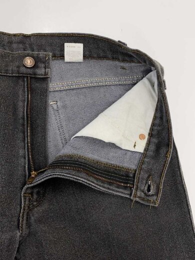 商品画像：517/90s/米国製/ボタン裏515/先染め/ボトム/34/コットン/BLK/517-2053 3