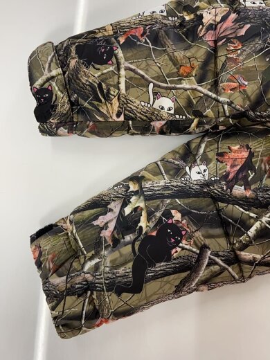 商品画像：ダウンジャケット/S/ポリエステル/GRN/総柄 5