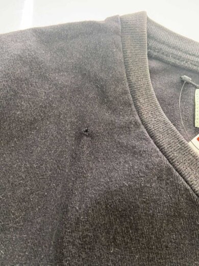 商品画像：Tシャツ/L/コットン/BLK/無地/OMAA027E18185015 6