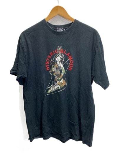 商品画像：GUITAR GIRL/Tシャツ/XL/コットン/BLK/02212CT04// 1