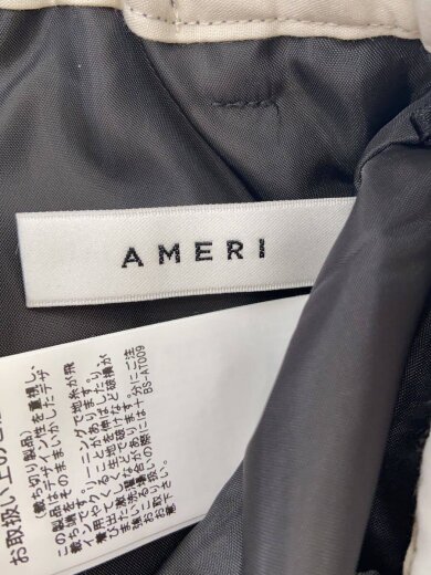 商品画像：SLIT CUT OFF STRAIGHT PAN/S/ポリエステル/GRY/ストライプ/0224208751150 4