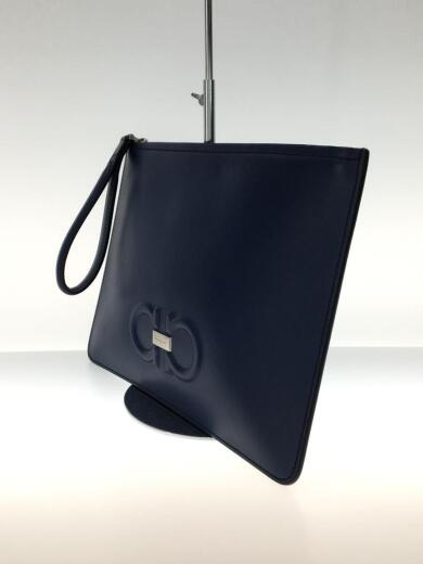 画像：Salvatore Ferragamoセカンドバッグ/ネイビー/無地/GG-2409482