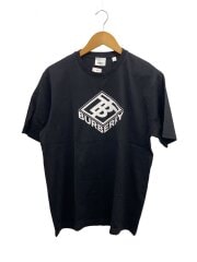 Tシャツ/S/コットン/ブラック/8021831