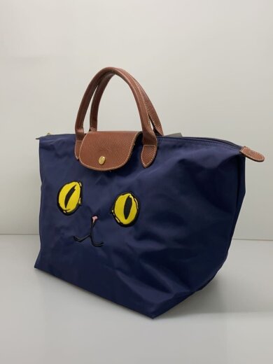 商品画像：トートバッグ/--/NVY/1623576556/プリアージュトート MIAOU/少々汚れ有 2