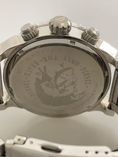 画像：DIESELクォーツ腕時計/アナログ/ホワイト/シルバー/DZ-43133