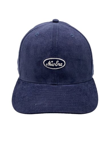 商品画像：キャップ/7 3/8/コットン/ネイビー/無地/メンズ 1