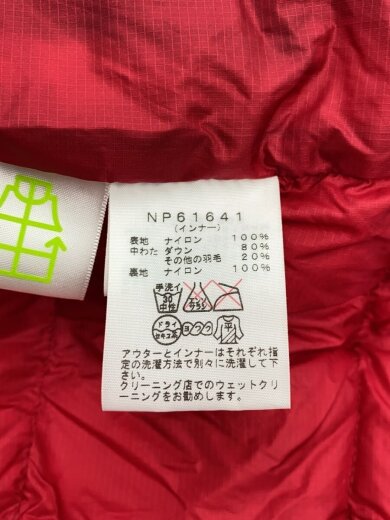 商品画像：ZEUS TRICLIMATE JACKET_ゼウストリクライメイトジャケット/L/ナイロン/RED/無地 4