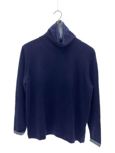 商品画像：ニット・セーター(薄手)/FREE/アクリル/NVY/無地/460GAS70-0120 1