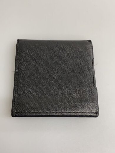 商品画像：2つ折り財布/レザー/BLK/無地/メンズ/札入れ// 2