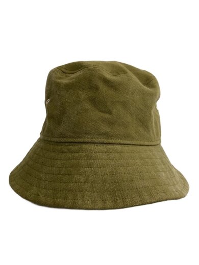 商品画像：バケットハット/--/コットン/KHK/無地/メンズ 1