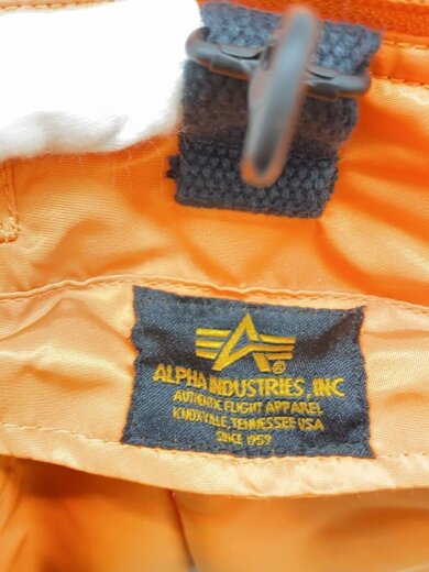 商品画像：ショルダーバッグ/ナイロン/オレンジ/無地/TZ1010-038 5