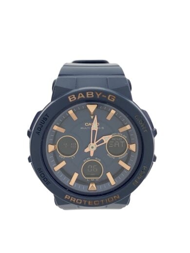 商品画像：ソーラー腕時計_BABY-G/デジタル/ラバー/NVY/NVY 1