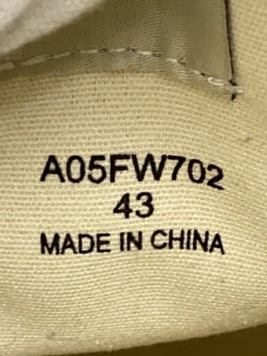 商品画像：ローカットスニーカー/43/ブラック/キャンバス/A05FW702 5