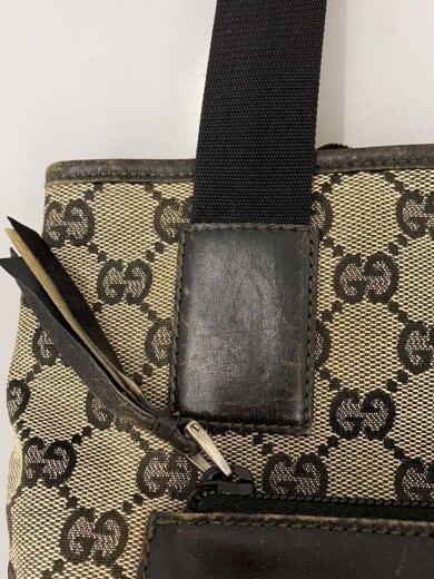 画像：GUCCIハンドバッグ/キャンバス/019 0402 37548