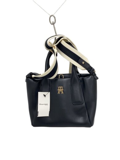 商品画像：エッセンシャルミニトート/ショルダーバッグ/レザー/BLK// 1