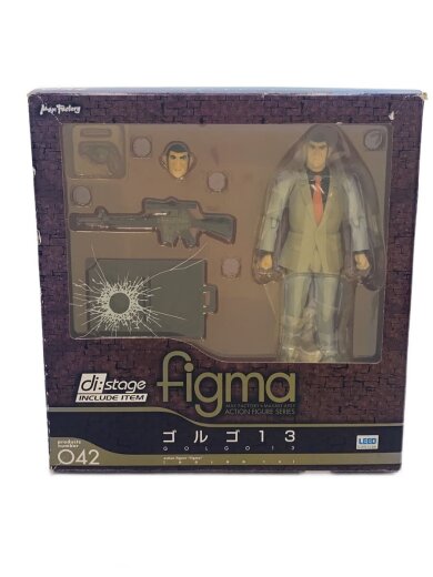 商品画像：フィギュア/コミック&アニメ/FIGMA/ゴルゴ13/箱焼けあり// 1