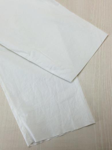 画像：AURALEE17SS/セルビッジウェザークロスオープンカラー/長袖シャツ/4/コットン/WHT/中古/A7SS01W6