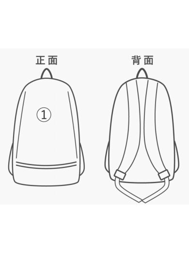 商品画像：リュック/--/BLK 8