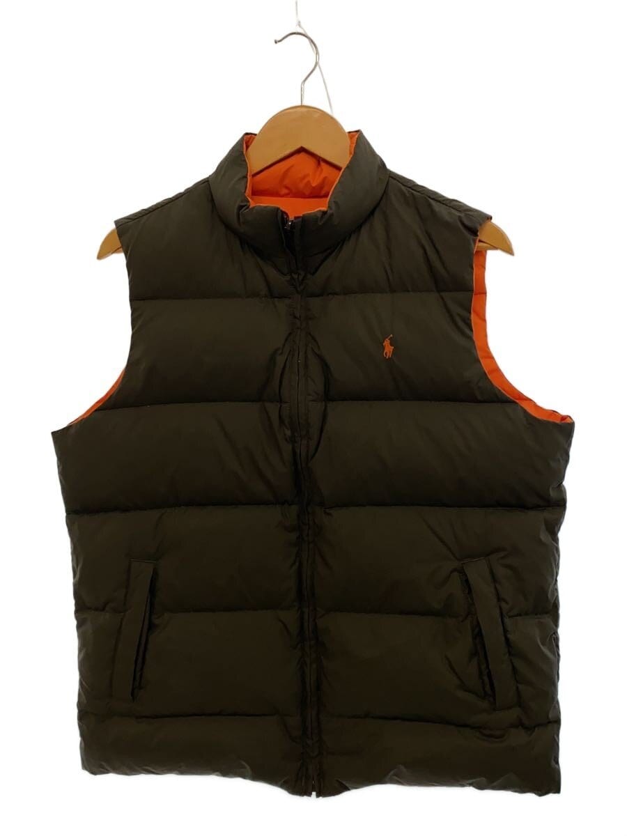 POLO RALPH LAUREN / ダウンベスト/L/ポリエステル/KHK