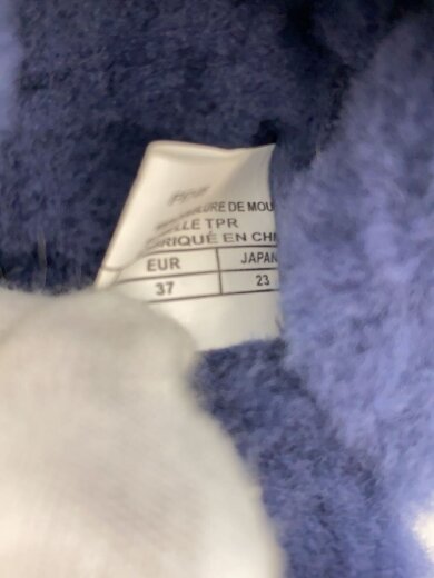 商品画像：サンダル/23cm/NVY/ファー 5