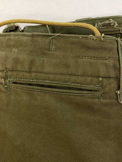 商品画像：Vintage/40s～50s/M-51/2トーン/カーゴパンツ/カーキ 6