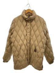 ロングダウンジャケット/1/ポリエステル/BEG