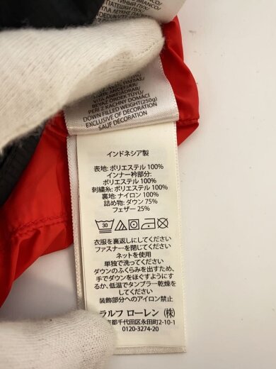 商品画像：ダウンジャケット/XL/ポリエステル/BLK 4