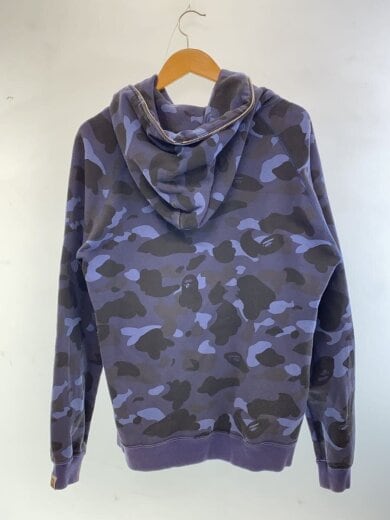 商品画像：ジップパーカー/L/コットン/BLU/カモフラ 2