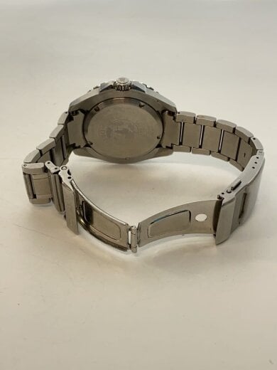 商品画像：クォーツ腕時計/アナログ/ステンレス/BLK/SLV/E168--S111501 4