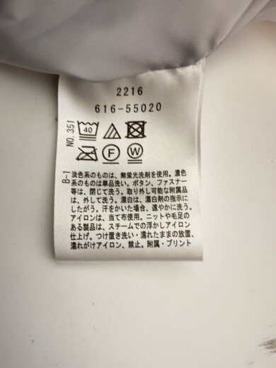 商品画像：ダウンジャケット/XL/ポリエステル/GRY/無地/616-55020 4