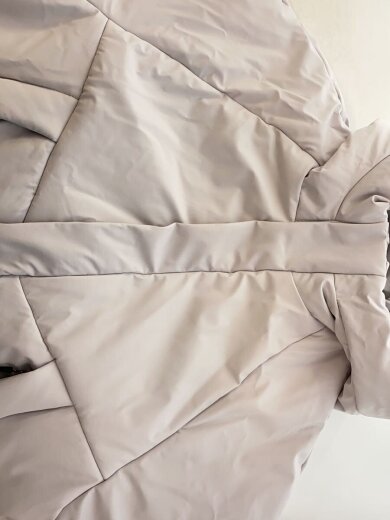 商品画像：ダウンジャケット/XL/ポリエステル/GRY/無地/616-55020 6