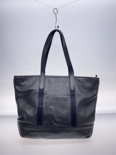 画像：COACHトートバッグ/レザー/BLK/無地/角スレ有3