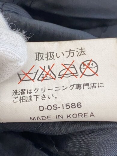 商品画像：SUGAR STONE/襟ボア/レザージャケット・ブルゾン/L/レザー/BLK/無地 5