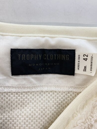 商品画像：MONOCHROME LEVEL 3 THERMOLITE BUTTON/フリースジャケット/42/WHT 3