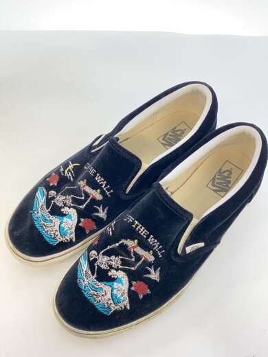 商品画像：SLIP-ON SOUVENIR/スーベニア/スカジャン/ローカットスニーカー/30cm/BLK/ヘ 2