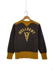 HELLBENT V8 ATHLETIC SWEAT SHIRT/スウェット/38/コットン/BLK/2334004