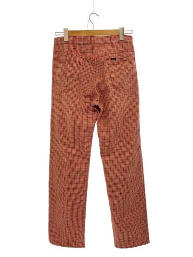 商品画像：Vintage/70s/USA製/フレアパンツ/レッド/千鳥格子 2