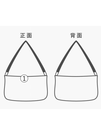 商品画像：メッセンジャーバッグ/ショルダーバッグ/ブラック 8