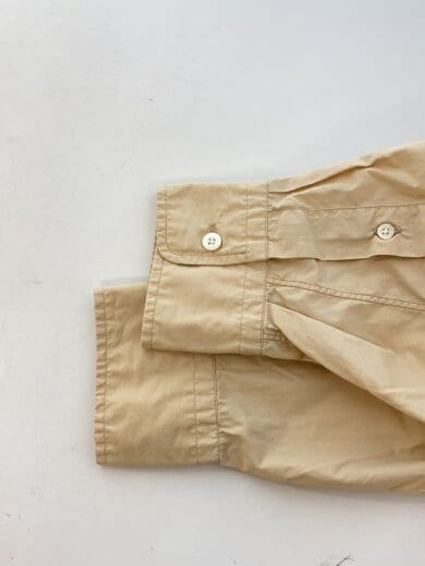 商品画像：長袖シャツ/1/コットン/BEG/無地/A21A-07SH02C 6