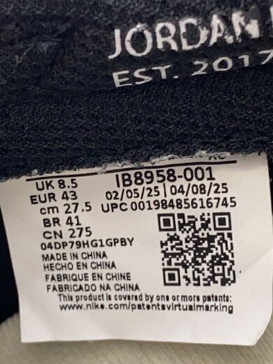 商品画像：X NIGEL SYLVESTER AIR JORDAN 1 LOW OG_X ナイジェルシルベスター エア/27. 5