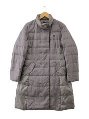 ロングダウンジャケット/40/ポリエステル/GRY/22790-406