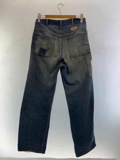 商品画像：Vintage/50s/デニムペインターパンツ/インディゴ/ダメージ有 2