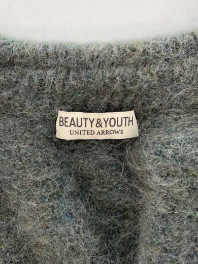 商品画像：シャギーモヘアVカーディガン(厚手)/XL/グリーン/1228-199-0647// 3