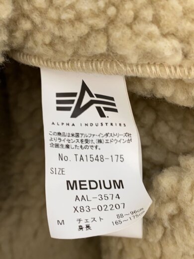 商品画像：B-3/襟ボア/ジャケット/M/フェイクレザー/ブラック/TA1548-175 4