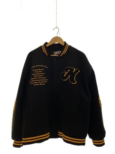 商品画像：NCXK ENGINE/スタジャン/XXL/ポリエステル/BLK/無地 1