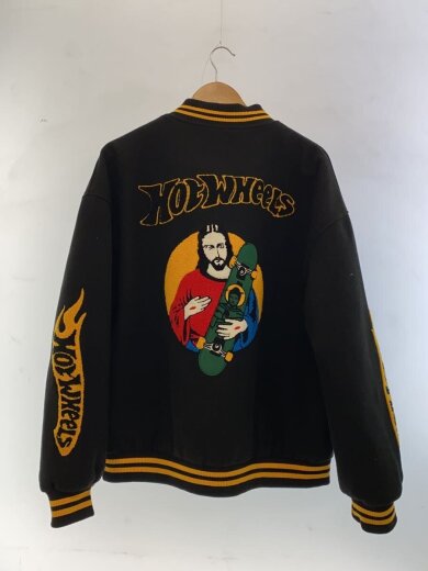 商品画像：NCXK ENGINE/スタジャン/XXL/ポリエステル/BLK/無地 2