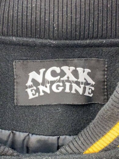 商品画像：NCXK ENGINE/スタジャン/XXL/ポリエステル/BLK/無地 3